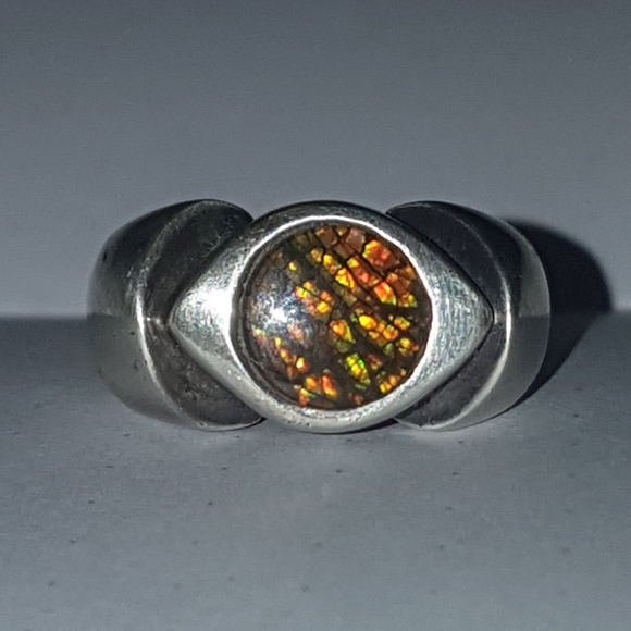 ●sale●Ammolite Ring - Picture 5 of 15